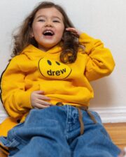 Mini Drew House Mascot Hoodie Golden Yellow - Image 5