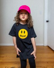 Drew House Mini Drew Mascot ss Tee Black - Image 3