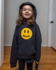 Mini Drew House Mascot Hoodie Black - Image 3