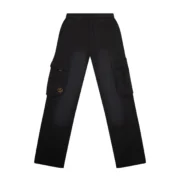 Oversized Cargo Sweatpant Faded Black