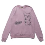 Drew House Bear Crewneck Sweatshirt Purple