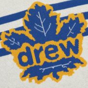 Drew House Maple Leaf Embroidered Crewneck Sweater - Image 3