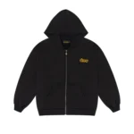 Drew House Zip Up Hoodie Black