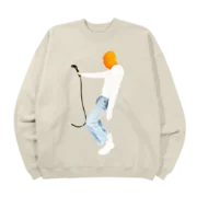 Justin Bieber Light Gray Sweatshirt