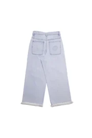 Ultra Wide Leg Jean Distressed Vintage Indigo - Image 2