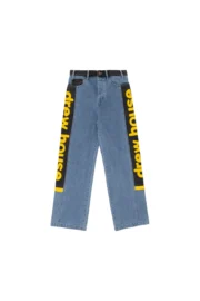 Wide Leg Jean Vintage Color Block