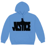 Justine Bieber Blue Justice Hoodie