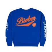 Justin Bieber Blue Sweatshirt - Image 2