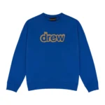 Drew House Secret Embroidered Crewneck Royal Blue